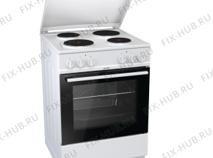 Плита (духовка) Gorenje E6121WD (594000, FC6A1A-DSAA2) - Фото